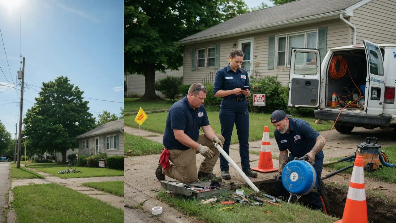 Sewer Line Repair in Almena, KS near me